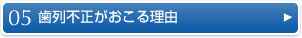 05　歯列不正がおこる理由